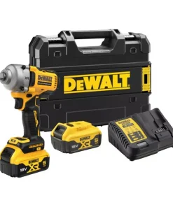 Boulonneuse à chocs ½” 812 Nm 18V DEWALT DCF892P2T-QW Brushless avec coffret et 2 batteries 5,0 Ah