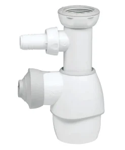 Siphon universel WIRQUIN 5078527 - TOUT EN 1 - prise machine à laver - réglable en hauteur